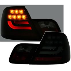Farolins com Lightbar BMW Série 3 E46 Coupé 03-> Negro