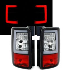 Farolins LED Volkswagen Caddy 3 Cristal/Vermelho