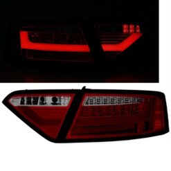 Farolins LED Audi A5 8T Vermelho/Escurecido