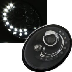 Faróis LED Volkswagen New Beetle 05-10 Negro