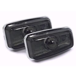 Piscas Laterais Citroën + Peugeot Cristal/Negro