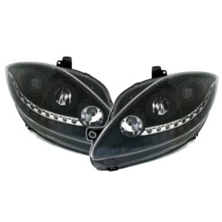 Faróis LED Seat Altea + Leon 1P + Toledo Negro