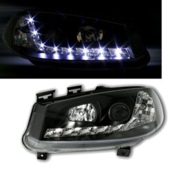 Faróis LED Renault Megane 2 Negro