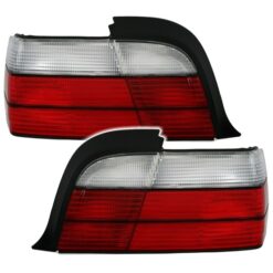 Farolins BMW Série 3 E36 CC Branco/Vermelho