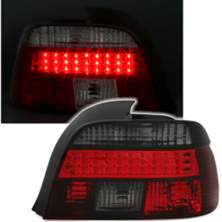 Farolins LED BMW Série 5 E39 95-00 Escurecido/Vermelho