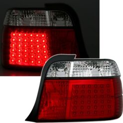 Farolins LED BMW Série 3 E36 Compact Vermelho/Escurecido
