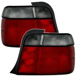 Farolins BMW Série 3 E36 Compact Vermelho/Escurecido