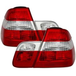 Farolins BMW Série 3 E46 01-05 Cristal/Vermelho