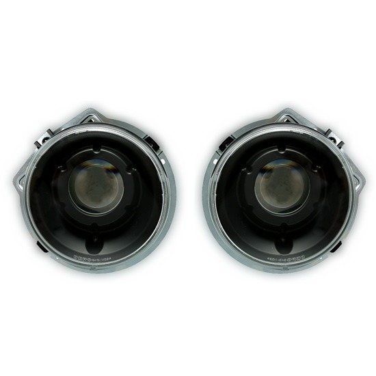 Faróis Mercedes Classe G W461 + W463 Negro