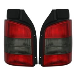 Farolins Volkswagen T5 Vermelho/Escurecido