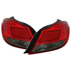 Farolins LED Opel Insignia Vermelho/Escurecido