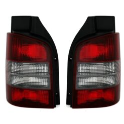 Farolins Volkswagen T5 Vermelho/Escurecido