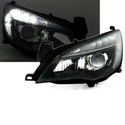 Faróis LED Opel Astra J Negro