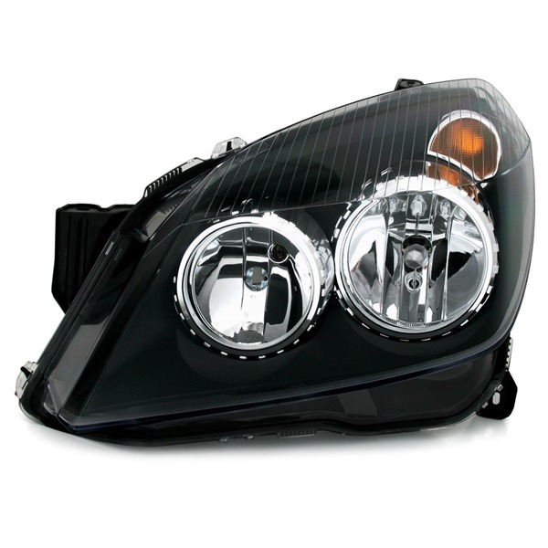 Farol Opel Astra H Negro