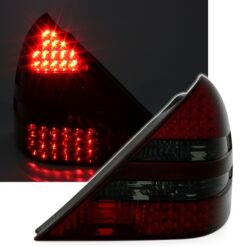 Farolins Mercedes SLK R170 Vermelho/Escurecido