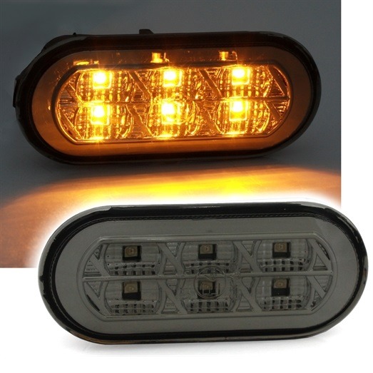 Piscas Laterais LED Seat Escurecido