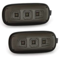 Piscas Laterais LED Audi A3 + A4 + A6 Cristal/Negro