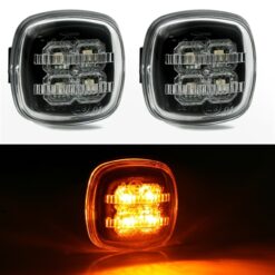 Piscas Laterais LED Audi A3 8L + A4 B5 Negro