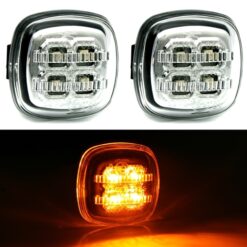 Piscas Laterais LED Audi A3 8L + A4 B5 Cromado