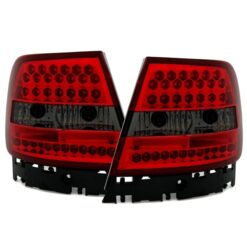 Farolins LED Audi A4 (B5) Vermelho/Escurecido