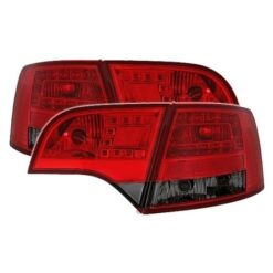 Farolins LED Audi A4 B7 Avant Vermelho/Escurecido