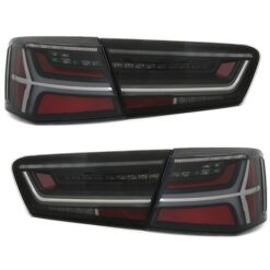 Farolins LED Audi A6 C7 Negro