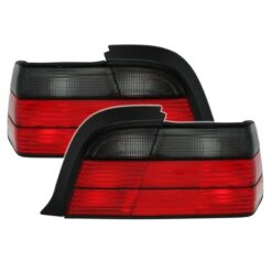 Farolins BMW Série 3 E36 CC Escurecido/Vermelho