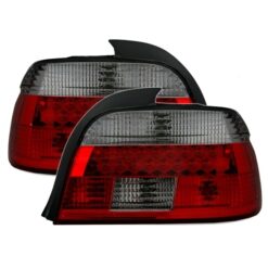 Farolins LED BMW Série 5 E39 00-03 Escurecido/Vermelho
