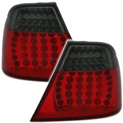 Farolins LED BMW Série 3 E46 Coupé 99-03 Escurecido/Vermelho