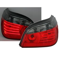 Farolins BMW Série 5 E60 Vermelho/Escurecido