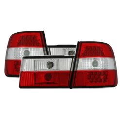 Farolins LED BMW Série 5 E34 Cristal/Vermelho