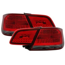 Farolins LED BMW Série 3 E92 Coupé Vermelho/Escurecido