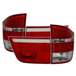 Farolins LED BMW X5 E70 Vermelho/Branco