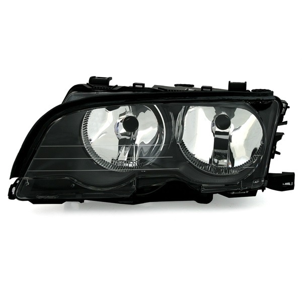 Farol BMW Série 3 E46 Cabrio/Coupé 99-01 Negro
