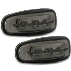 Piscas Laterais LED Mercedes Cristal/Negro