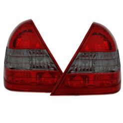Farolins Mercedes Classe C W202 Escurecido/Vermelho