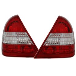 Farolins Mercedes Classe C W202 Cristal/Vermelho