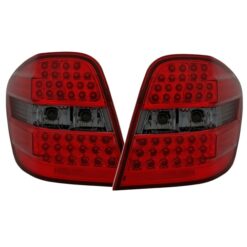Farolins LED Mercedes Classe M W164 Escurecido/Vermelho