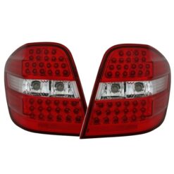 Farolins LED Mercedes Classe M W164 Cristal/Vermelho