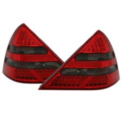 Farolins Mercedes SLK R170 Vermelho/Escurecido