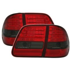 Farolins LED Mercedes Classe E W210 Kombi Escurecido/Vermelho