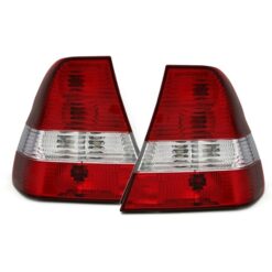 Farolins BMW Série 3 E46 Compact Cristal/Vermelho