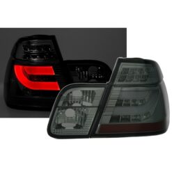 Farolins com Light Bar BMW Série 3 E46 01-05 Escurecido