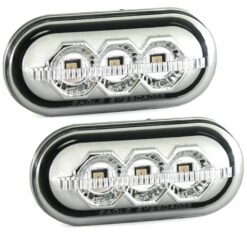 Piscas Laterais LED Dacia Cromado