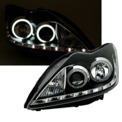Faróis LED Ford Focus 2 Negro