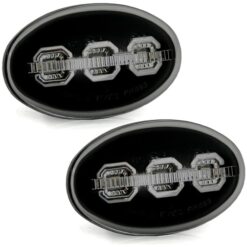 Piscas Laterais LED Ford Negro