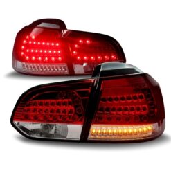 Farolins LED Volkswagen Golf 6 Vermelho