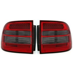 Farolins LED Porsche Cayenne Vermelho/Escurecido
