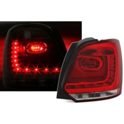 Farolins LED Volkswagen Polo 6R Vermelho/Branco