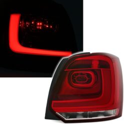 Farolins com Lightbar Volkswagen Polo 6R Vermelho/Branco